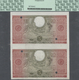 Belgium / Belgien: Uncut Proof Pair Of The 100 Francs = 20 Belgas 1943 (1944), P.123 Proof With Canc - [ 1] …-1830 : Prima Dell'Indipendenza
