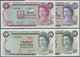 Bermuda: Set With 4 Banknotes 5 Dollars 1970 P.24, 10 Dollars 1982 P.30b And 20 Dollars 1981 And 198 - Bermudes