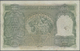 Burma / Myanmar / Birma: 100 Rupees ND KGVI Portrait P. 33, Used With Light Folds In Paper, Usual Pi - Myanmar