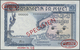 Cambodia / Kambodscha: Banque Nacional Du Cambodge 1 Riel 1955 TDLR Specimen, P.1s In UNC Condition - Cambodia