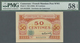 Cameroon / Kamerun: 50 Centimes ND(1922) P. 4, Rare Note Especially In This Condition: PMG Graded 58 - Cameroon