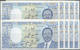 Cameroon / Kamerun: Set Of 10 Pcs 1000 France 1989 P. 26, Mostly CONSECUTIVE Numbers From #528852-#5 - Cameroon