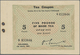 Ceylon: Set Of 2 Coupons, One Of 10 Pounds Dry Rubber 1942 And One Of 5 Pounds 1941 Tea, Both Unfold - Sri Lanka
