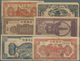 China: Very Nice Set With 6 Regional And Local Issues Comprising Bank Of Bai Hai 10 Yuan 1944 And 20 - China