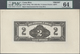 Costa Rica: Banco Internacional De Costa Rica 2 Colones ND(1924-29), Proof Of Front And Back On Card - Costa Rica
