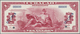 Curacao: 1 Gulden 1947 SPECIMEN, P.35bs With Punch Hole Cancellation At Lower Margin, Specimen Overp - Other - America