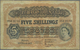 East Africa / Ost-Afrika: Set Of 2 Notes 5 Shillings 1952 And 1956 P. 33, Both In Similar Conditoin - Sonstige – Afrika