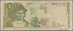 El Salvador: Set Of 2 Notes 100 Colones 1999 P. 157, Both Used With Folds And Creases, One With Stai - El Salvador