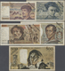 France / Frankreich: Set Of 5 Used Specimen Banknotes Containing 20, 50, 100, 200 And 500 Francs Spe - Other & Unclassified