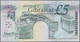 Gibraltar: Set With 6 Banknotes 5 Pounds 2000 P.29, 10 Pounds 2002 P.30, 20 Pounds 2004 P.31, 10 Pou - Gibraltar