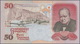 Gibraltar: Set With 6 Banknotes 5 Pounds 2000 P.29, 10 Pounds 2002 P.30, 20 Pounds 2004 P.31, 10 Pou - Gibraltar