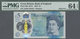 Delcampe - Great Britain / Großbritannien: Set With 8 Banknotes 5 Pounds 2015 Polymer, P.394 Complete Solid Num - Other & Unclassified