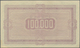 Greece / Griechenland: 100.000 Drachmai 1943 P. 140a, Center Fold, Corner Folding And Light Handling - Greece