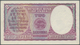 India / Indien: 2 Rupees ND P. 17b, Unfolded, Light Creases At Left, 2 Pinholes, Condition: XF. - India