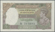 India / Indien: 5 Rupees ND P. 18b, Sign. Deshmukh, Portrait KG VI, Unfolded, Light Dint At Right, 2 - India