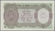 India / Indien: 5 Rupees ND P. 18b, Sign. Deshmukh, Portrait KG VI, Unfolded, Light Dint At Right, 2 - India