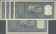 India / Indien: Set With 5 Banknotes 100 Rupees, Four Of Them With Signature: Bhattacharya (1962-196 - India