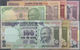 India / Indien: Set Of 7 Notes From 5 To 1000 Rupees 2012 P. 94A To 100, All With Interesting Serial - India