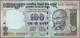 India / Indien: Set Of 10 Notes 100 Rupees 2009 P. 98 All With Interesting Serial Number Containing: - India