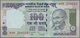 Delcampe - India / Indien: Et Of 10 Notes 100 Rupees 2009 P. 98 All With Interesting Serial Number Containing: - India
