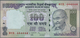 Delcampe - India / Indien: Et Of 10 Notes 100 Rupees 2009 P. 98 All With Interesting Serial Number Containing: - India