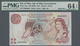 Isle Of Man: 20 Pounds ND(2000), P.45a With Solid Number D 666666 PMG 64 Choice UNC EPQ - Other & Unclassified