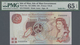 Isle Of Man: 20 Pounds ND(2000), P.45a Solid Number F 555555 PMG 65 Gem UNC EPQ - Altri & Non Classificati