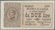 Italy / Italien: Set Of 2 Different Notes Containing 1 Lira L.1914 P. 36a (2 Pinholes With Rust Trac - Other & Unclassified