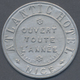 Italy / Italien: Italy : Stamp Money "ATLANTIC HOTEL NICE", Aluminium Capsule With 5C. Victor Emanue - Other & Unclassified