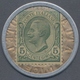 Italy / Italien: Italy : Stamp Money "ATLANTIC HOTEL NICE", Aluminium Capsule With 5C. Victor Emanue - Other & Unclassified