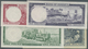 Jamaica: Set With 4 Banknotes Of The 1961 Series Containing 5 And 10 Shillings, 1 And 5 Pounds ND(19 - Jamaica