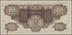 Japan: 10 Yen ND(1940) P. M4, With Serial Number, Light Folds And Stain Residuals On Back, Crispness - Japan