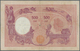 Italy / Italien: 500 Lire 1943 P. 69, Used With Stronger Folds And Creases, Center Hole, No Tears, C - Other & Unclassified