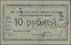 Russia / Russland: Petrograd City 10 Rubles Voucher 1923 In F/F+ Condition - Russia