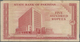 Bangladesh: Rare Note 500 Rupees Pakistan With Bangladesh Overprint P. 3E, Used With Folds, Light St - Bangladesh