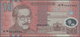 Bangladesh: Seldom Seen Error Print On A 10 Taka 2000 P. 35 Polymer Banknotes, Front Side Completly - Bangladesh