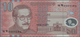 Bangladesh: Seldom Seen Error Print On A 10 Taka 2000 P. 35 Polymer Banknotes, Front Side Completly - Bangladesh