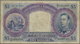 Barbados: 5 Dollars December 1st 1939, P.4a, Almost Well Worn Condition With Stained Paper, Several - Barbados