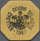 Keeling / Cocos Islands: 5 Rupees 1913 J.S. Clunies Ross Ivory Token With Serial Number 305, P.NL (K - Other & Unclassified