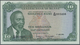 Kenya / Kenia: 10 Shillings 1972 P. 7c, Light Center Fold, Probably Pressed, Condition: XF. - Kenya