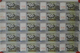 Korea: Uncut Sheet Of 20 Pcs 200 Won 1992 P. 48 In Condition: UNC. (20 Pcs Uncut) - Korea (Süd-)