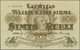Latvia / Lettland: 100 Rubli 1919 P. 7f,  Series "U", Sign. Kalnings, Light Dints At Left And Right - Lettonia