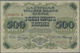 Latvia / Lettland: 500 Rubli 1920 P. 8a, Issued Note, Sign. Purins, Series "A", Center Fold And Ligh - Lettonia