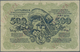 Latvia / Lettland: Rare Contemporary Forgery Of 500 Rubli 1920 P. 8(f), Series "S", 4 Times Stamped - Lettonia