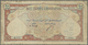 Lebanon / Libanon: Banque De Syrie Et Du Liban 10 Livres 1950, P.50a, Small Border Tears With Lightl - Lebanon