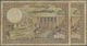 Morocco / Marokko: Set Of 2 Different Notes 5000 Francs, One From 1953 Without Red Overprint In Wate - Morocco