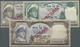 Nepal: Set Of 3 Specimen Notes Containing 1, 100 And 500 Rupees ND(1972) P. 16s,19s,20s, In AUNC, XF - Népal