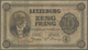 Luxembourg: 10 Francs 1940 P. 41, Center Fold, Some Creases In Paper, 5mm Tear At Right Border, No H - Luxembourg