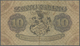 Luxembourg: 10 Francs 1940 P. 41, Center Fold, Some Creases In Paper, 5mm Tear At Right Border, No H - Luxembourg