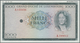 Luxembourg: 1000 Francs ND Color Trial Of P. 52B In Dark Green Instead Of Brown Color, With Specimen - Luxembourg